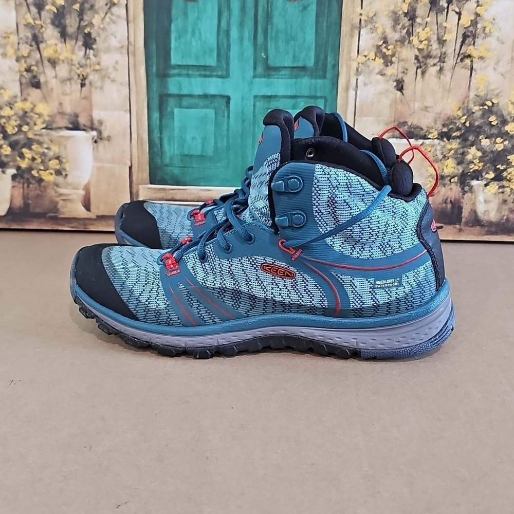 Keen Women's Hiking Boots Teal/Blue Size 10